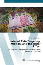 Interest Rate Targeting, Inflation, and the Fisher Effect af Michael A Stubblebine