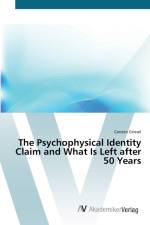 Psychophysical Identity Claim and What Is Left after 50 Years af Carsten Griesel