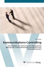 Kommunikations-Controlling af Tim Thomas