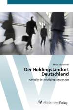 Holdingstandort Deutschland af Malte Jakubowski