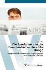 Bundeswehr in der Demokratischen Republik Kongo af Gero Jaegers