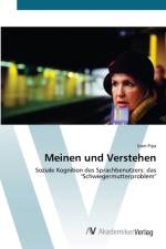 Meinen und Verstehen af Sven Pipa
