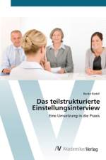 teilstrukturierte Einstellungsinterview af Renke Redell