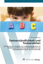 Textverstandlichkeit und Textverstehen af Christine Roschlaub