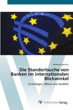 Standortsuche von Banken im internationalen Blickwinkel af Andreas Epperlein