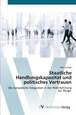 Staatliche Handlungskapazitat und politisches Vertrauen af Mark Lempp