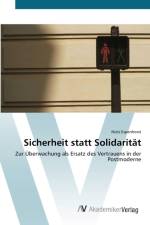 Sicherheit statt Solidaritat af Niels Espenhorst