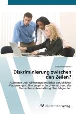 Diskriminierung zwischen den Zeilen? af Jan Schoenmakers