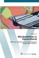 Mindestloehne in Deutschland af Uwe Kratzsch