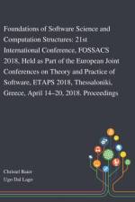 Foundations of Software Science and Computation Structures