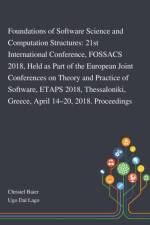 Foundations of Software Science and Computation Structures