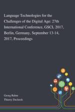 Language Technologies for the Challenges of the Digital Age