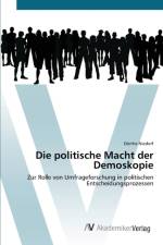 politische Macht der Demoskopie af Doerthe Niedorf