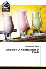 Utilization Of Fat Replacers In Foods af Mohammed Askar