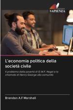L'economia politica della societa civile af Brendan A F Marshall
