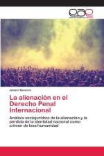 alienacion en el Derecho Penal Internacional af Jenaro Becerra