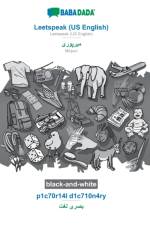 BABADADA black-and-white, Leetspeak (US English) - Mirpuri (in arabic script), p1c70r14l d1c710n4ry - visual dictionary (in arabic script) af Babadada Gmbh