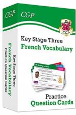 KS3 French: Vocabulary Practice Question Cards af CGP Books