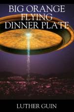 Big Orange Flying Dinner Plate af Luther Guin
