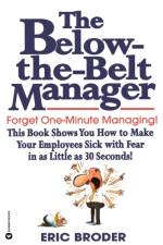 Below The Belt Manager af Eric Broder