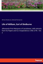 Life of William, Earl of Shelburne af Edmond Fitzmaurice