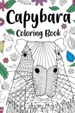 Capybara Adult Coloring Book af Paperland