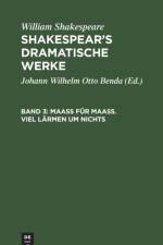 Maass Fur Maass. Viel Larmen Um Nichts af William Shakespeare