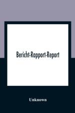 Bericht-Rapport-Report af Unknown