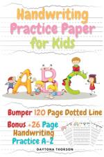 Handwriting Practice Paper for Kids af Daytona Thorson
