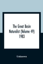 Great Basin Naturalist (Volume 49) 1983 af Unknown