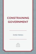 Constraining Government af Zoltan Balazs