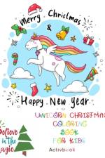 Unicorn Christmas Coloring Book for Kids af Activbook