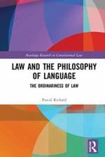 Law and Philosophy of Language af Pascal Richard