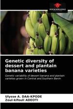 Genetic diversity of dessert and plantain banana varieties af Ulysse A Daa-Kpode