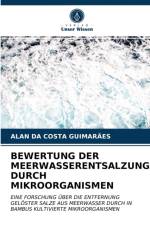 Bewertung Der Meerwasserentsalzung Durch Mikroorganismen af Alan Da Costa Guimarães