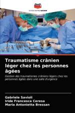 Traumatisme cranien leger chez les personnes agees af Maria Antonietta Bressan