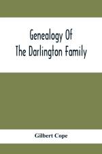 Genealogy Of The Darlington Family af Gilbert Cope