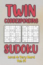 Twin Corresponding Sudoku Level 4 af Sophia Numerik