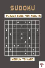Sudoku puzzle book for adults medium to hard vol 2 af publishers brain river publishers