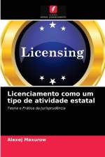 Licenciamento como um tipo de atividade estatal af Maxurow Alexej Maxurow