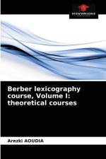 Berber lexicography course, Volume I af Arezki Aoudia