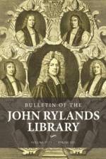 Bulletin of the John Rylands Library 97/1