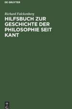 Hilfsbuch Zur Geschichte Der Philosophie Seit Kant af Richard Falckenberg