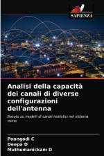 Analisi della capacita dei canali di diverse configurazioni dell'antenna af C Poongodi C