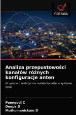 Analiza przepustowosci kanalow roznych konfiguracje anten af C Poongodi C