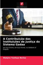 Contribuicao das Instituicoes de Justica do Sistema Gadaa af Tesfaye Beriso Wakjira Tesfaye Beriso