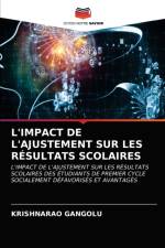 L'IMPACT DE L'AJUSTEMENT SUR LES RESULTATS SCOLAIRES af Gangolu Krishnarao Gangolu