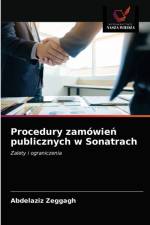 Procedury zamowien publicznych w Sonatrach af Zeggagh Abdelaziz Zeggagh