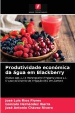 Produtividade economica da agua em Blackberry af Rios Flores Jose Luis Rios Flores