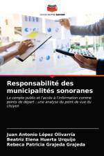 Responsabilite des municipalites sonoranes af Lopez Olivarria Juan Antonio Lopez Olivarria
